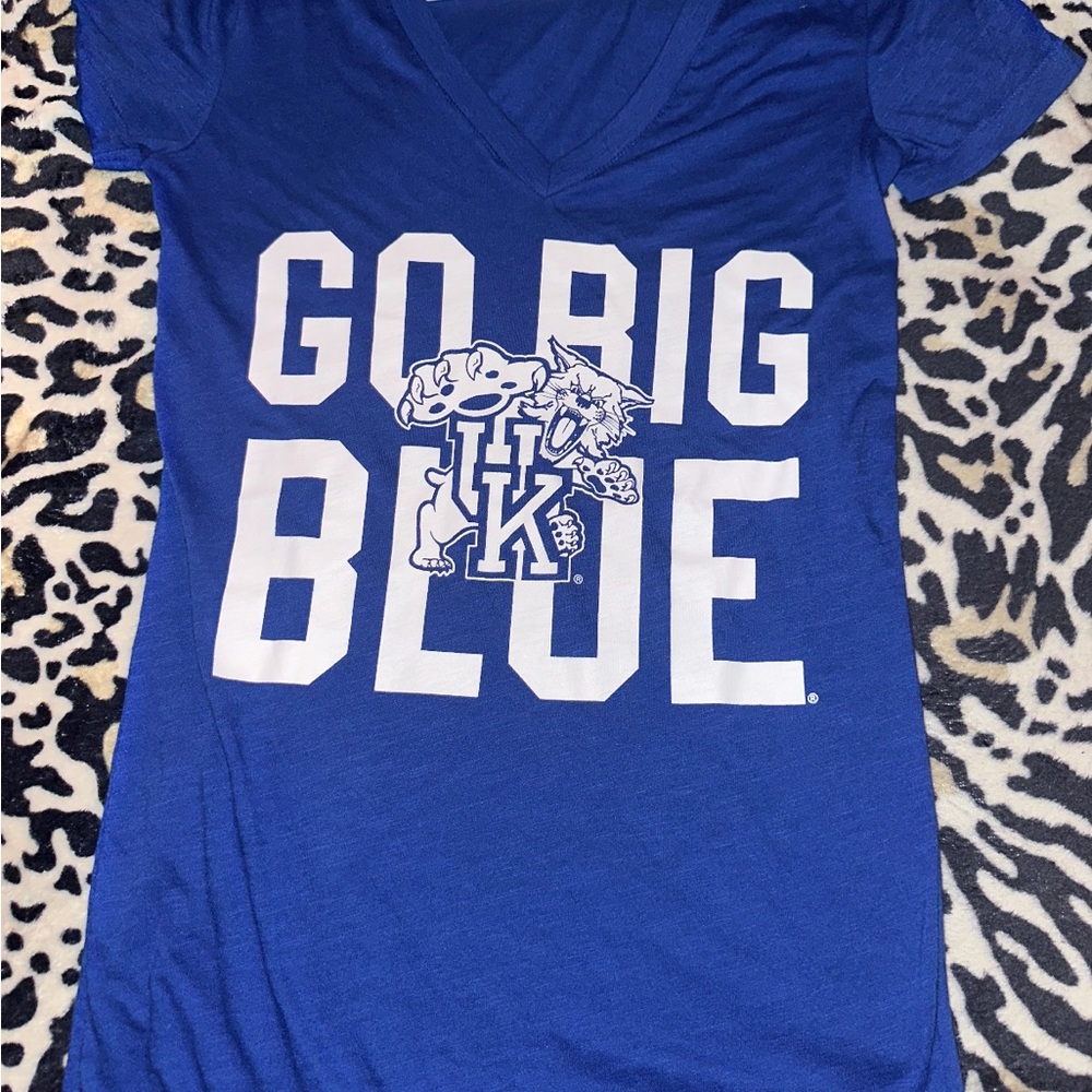 UK Big blue Victoria Secret PINK shirt